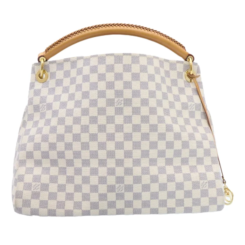 Women's shoulder bag excellent quality -LOUIS VUITTON Damier Azur Artsy MM Shoulder Bag N41174 LV  26788