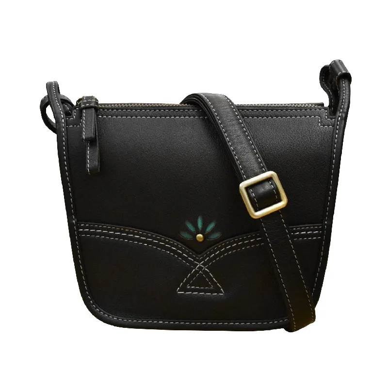 Women's handbags clutch -Phoenix Collection, Top Zip Mini Crossbody