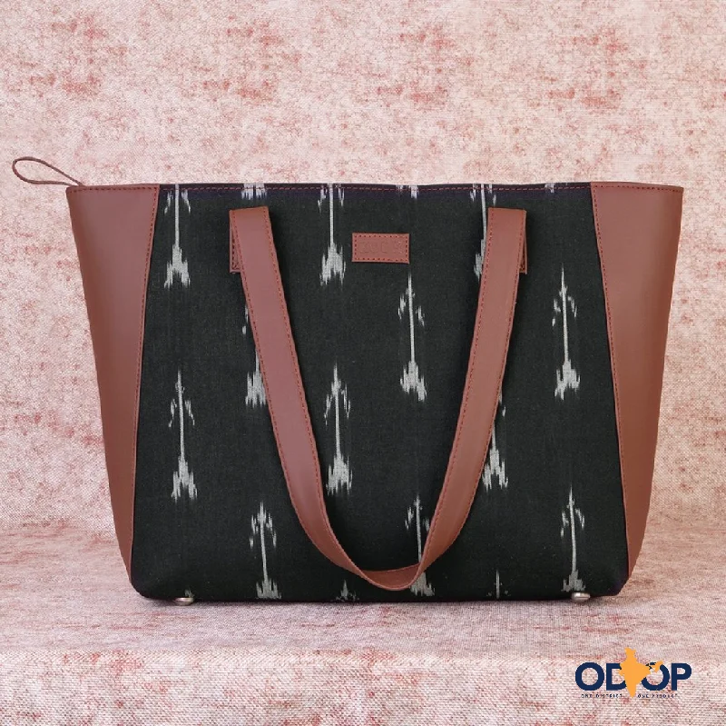 Women's tote bag personal sale -Ikat Arrow Side Tote Bag