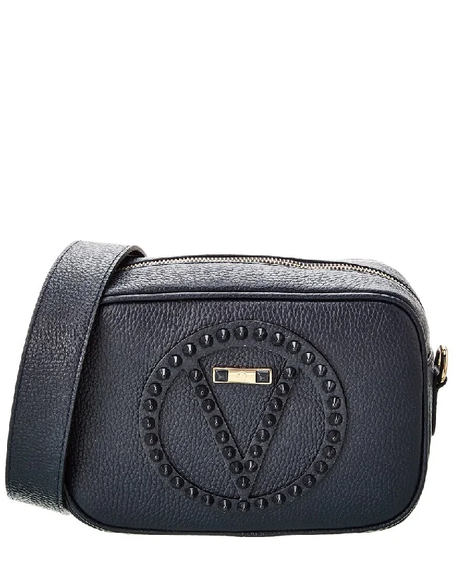 Women's crossbody bags open-access -Valentino by Mario Valentino Mia Rock Leather Crossbody