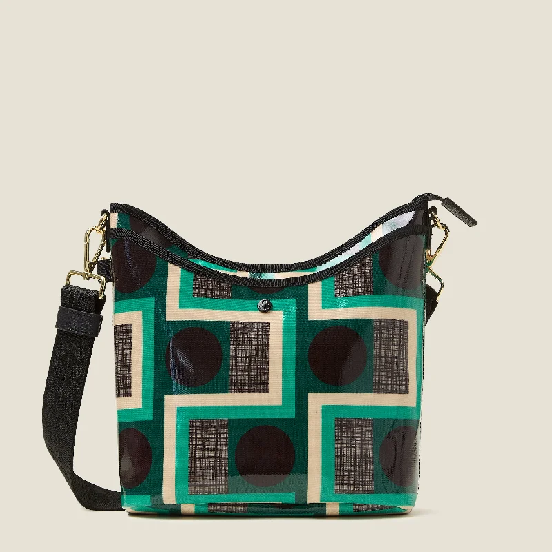 Women's crossbody bags party-glam -Cross Carry Crossbody - Balcony Spot Emerald