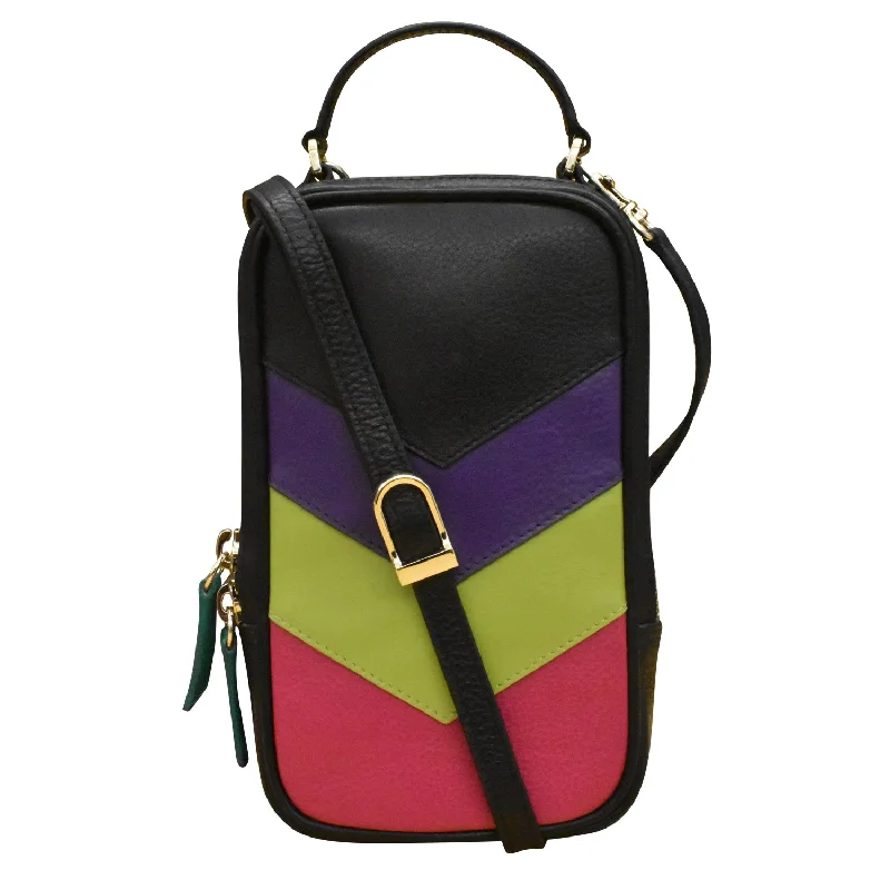 Women's handbags tassel -Multi Color Phone Bag